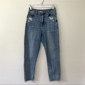 AEO High Waisted Curvy Mom Jeans